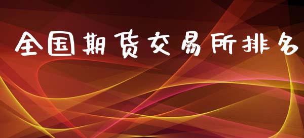 全国期货交易所排名_https://www.yunyouns.com_期货直播_第1张