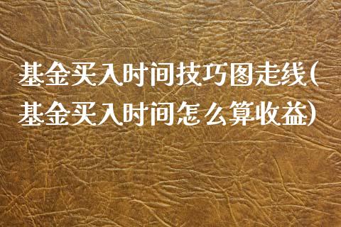 基金买入时间技巧图走线(基金买入时间怎么算收益)_https://www.yunyouns.com_期货直播_第1张