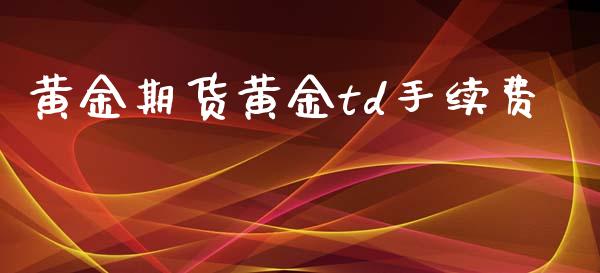 黄金期货黄金td手续费_https://www.yunyouns.com_期货直播_第1张