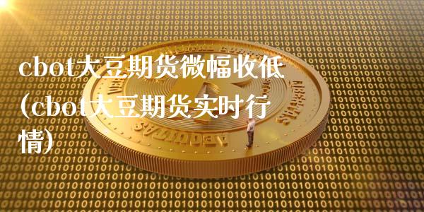 cbot大豆期货微幅收低(cbot大豆期货实时行情)_https://www.yunyouns.com_恒生指数_第1张