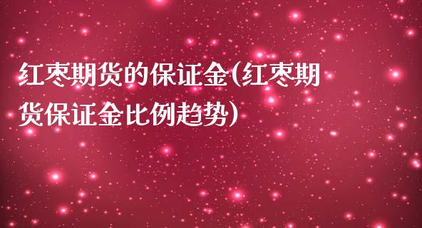 红枣期货的保证金(红枣期货保证金比例趋势)_https://www.yunyouns.com_期货行情_第1张