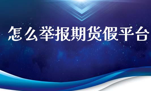 怎么举报期货假平台_https://www.yunyouns.com_恒生指数_第1张