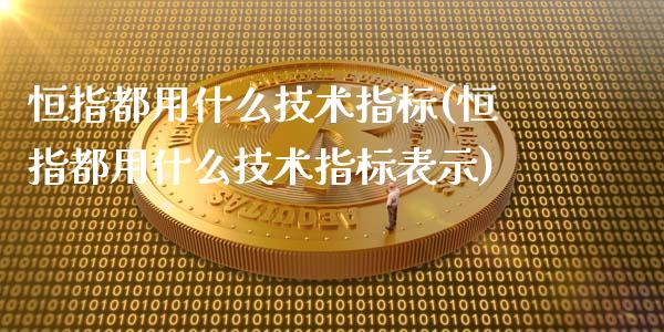 恒指都用什么技术指标(恒指都用什么技术指标表示)_https://www.yunyouns.com_恒生指数_第1张