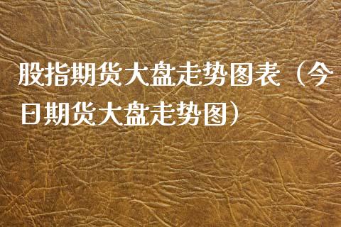 股指期货大盘走势图表（今日期货大盘走势图）_https://www.yunyouns.com_期货直播_第1张