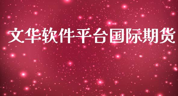 软件平台国际期货_https://www.yunyouns.com_期货直播_第1张