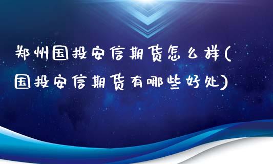 郑州国投安信期货怎么样(国投安信期货有哪些好处)_https://www.yunyouns.com_期货直播_第1张