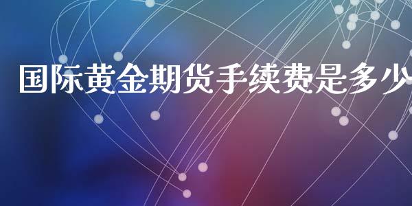 国际黄金期货手续费是多少_https://www.yunyouns.com_恒生指数_第1张