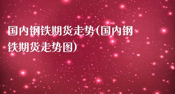 国内钢铁期货走势(国内钢铁期货走势图)_https://www.yunyouns.com_期货直播_第1张