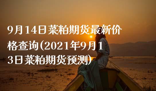 9月14日菜粕期货最新价格查询(2021年9月13日菜粕期货预测)_https://www.yunyouns.com_恒生指数_第1张