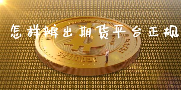 怎样辨出期货平台正规_https://www.yunyouns.com_期货行情_第1张