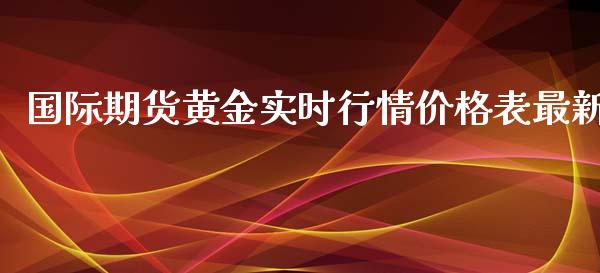 国际期货黄金实时行情价格表最新_https://www.yunyouns.com_恒生指数_第1张