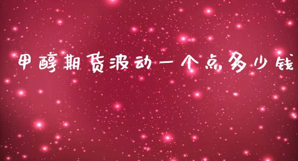 甲醇期货波动一个点多少钱_https://www.yunyouns.com_恒生指数_第1张