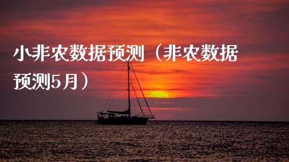 小非农数据预测（非农数据预测5月）_https://www.yunyouns.com_股指期货_第1张