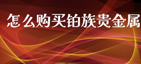 怎么购买铂族贵金属_https://www.yunyouns.com_股指期货_第1张