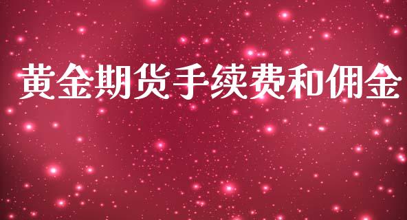 黄金期货手续费和佣金_https://www.yunyouns.com_期货直播_第1张