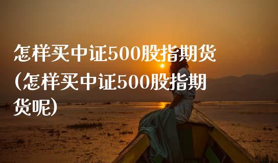 怎样买中证500股指期货(怎样买中证500股指期货呢)_https://www.yunyouns.com_恒生指数_第1张