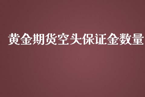 黄金期货空头保证金数量_https://www.yunyouns.com_期货直播_第1张