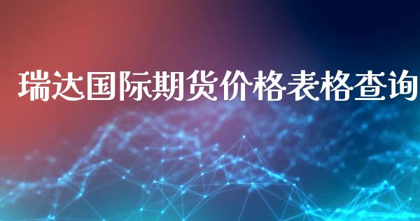 国际期货价格表格查询_https://www.yunyouns.com_股指期货_第1张