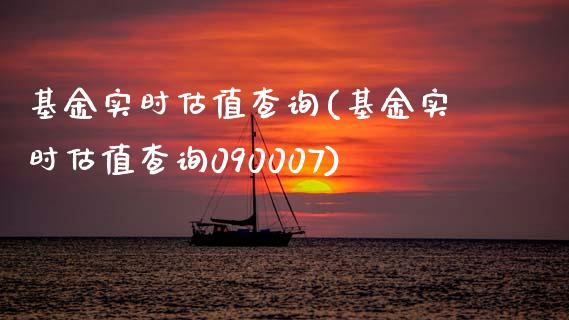 基金实时估值查询(基金实时估值查询090007)_https://www.yunyouns.com_期货直播_第1张