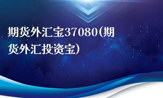 期货外汇宝37080(期货外汇投资宝)_https://www.yunyouns.com_恒生指数_第1张