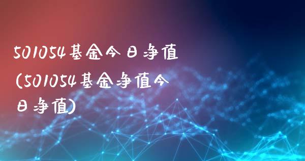 501054基金今日净值(501054基金净值今日净值)_https://www.yunyouns.com_股指期货_第1张