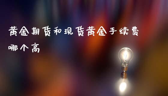 黄金期货和现货黄金手续费哪个高_https://www.yunyouns.com_恒生指数_第1张