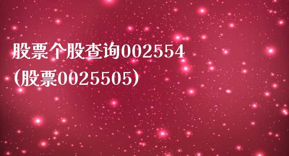 股票个股查询002554(股票0025505)_https://www.yunyouns.com_期货直播_第1张