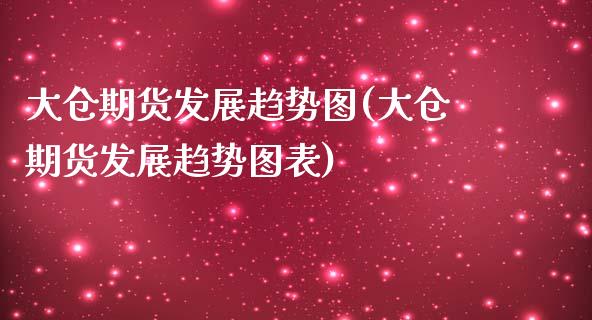 大仓期货发展趋势图(大仓期货发展趋势图表)_https://www.yunyouns.com_期货直播_第1张