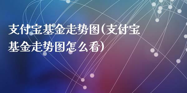 支付宝基金走势图(支付宝基金走势图怎么看)_https://www.yunyouns.com_期货直播_第1张