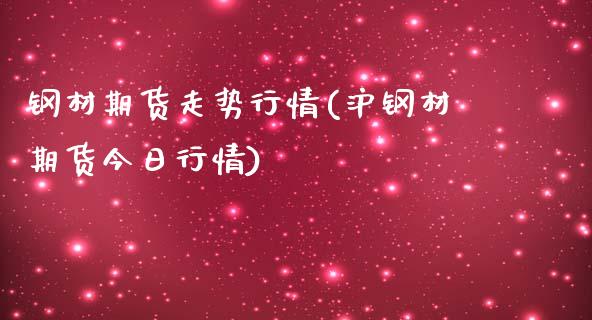 钢材期货走势行情(沪钢材期货今日行情)_https://www.yunyouns.com_恒生指数_第1张