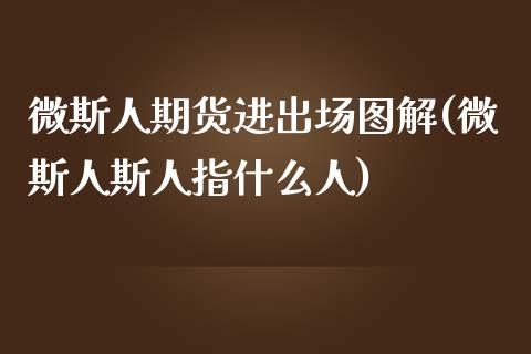 微斯人期货进出场图解(微斯人斯人指什么人)_https://www.yunyouns.com_期货行情_第1张