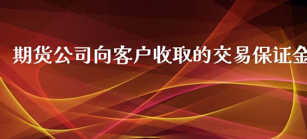 期货公司向客户收取的交易保证金_https://www.yunyouns.com_期货行情_第1张