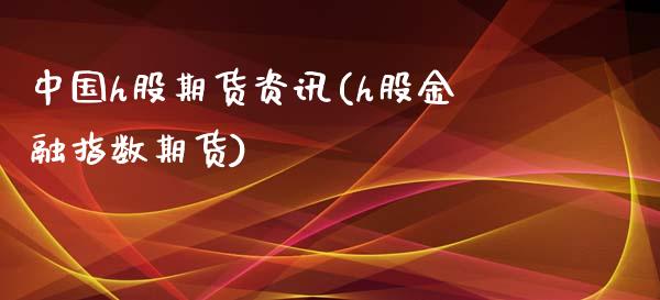 中国h股期货资讯(h股金融指数期货)_https://www.yunyouns.com_股指期货_第1张