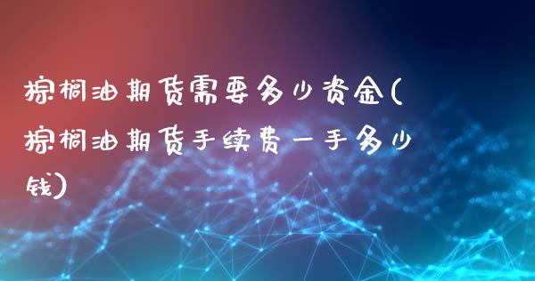 棕榈油期货需要多少资金(棕榈油期货手续费一手多少钱)_https://www.yunyouns.com_股指期货_第1张