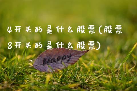 4开头的是什么股票(股票8开头的是什么股票)_https://www.yunyouns.com_恒生指数_第1张