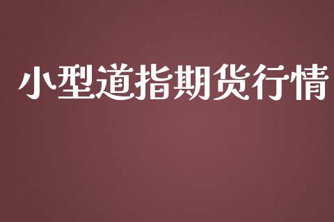 小型道指期货行情_https://www.yunyouns.com_股指期货_第1张