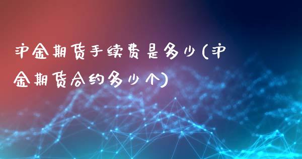 沪金期货手续费是多少(沪金期货合约多少个)_https://www.yunyouns.com_恒生指数_第1张