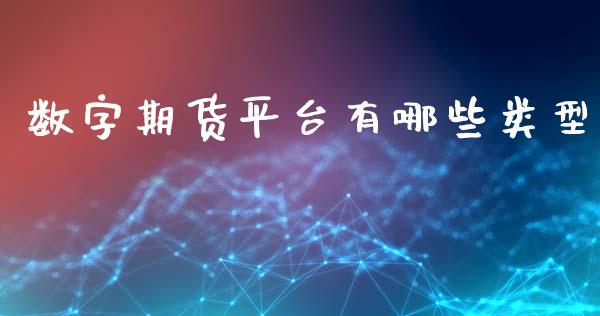 数字期货平台有哪些类型_https://www.yunyouns.com_期货行情_第1张