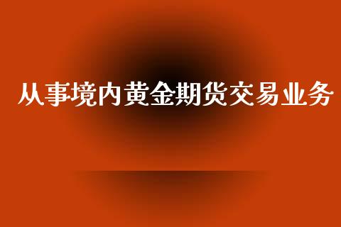 从事境内黄金期货交易业务_https://www.yunyouns.com_股指期货_第1张