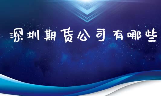 深圳期货公司有哪些_https://www.yunyouns.com_恒生指数_第1张