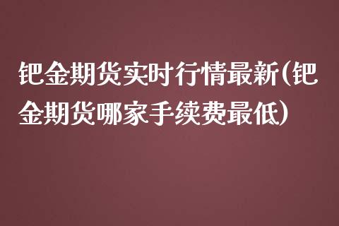 钯金期货实时行情最新(钯金期货哪家手续费最低)_https://www.yunyouns.com_恒生指数_第1张