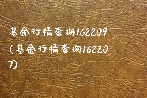 基金行情查询162209(基金行情查询162207)_https://www.yunyouns.com_股指期货_第1张