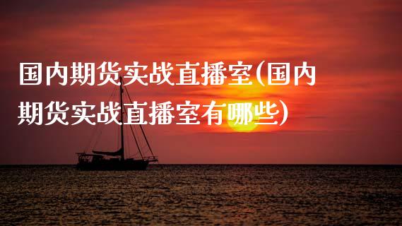 国内期货实战直播室(国内期货实战直播室有哪些)_https://www.yunyouns.com_期货行情_第1张