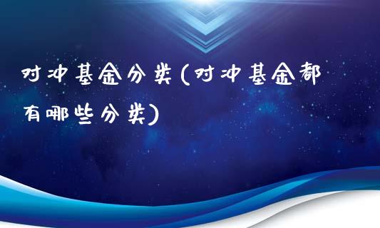 对冲基金分类(对冲基金都有哪些分类)_https://www.yunyouns.com_期货行情_第1张