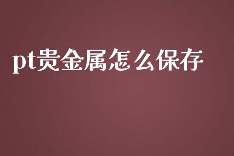 pt贵金属怎么保存_https://www.yunyouns.com_恒生指数_第1张