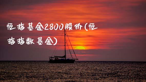 恒指基金2800股价(恒指指数基金)_https://www.yunyouns.com_股指期货_第1张