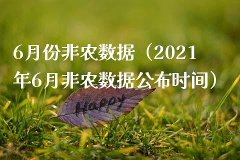 6月份非农数据（2021年6月非农数据公布时间）_https://www.yunyouns.com_恒生指数_第1张