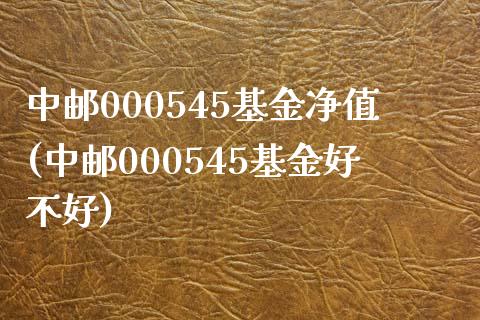 中邮000545基金净值(中邮000545基金好不好)_https://www.yunyouns.com_期货行情_第1张