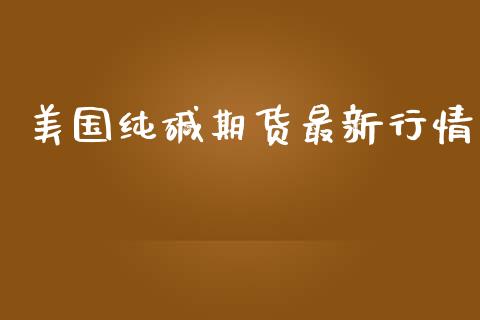 美国纯碱期货最新行情_https://www.yunyouns.com_股指期货_第1张