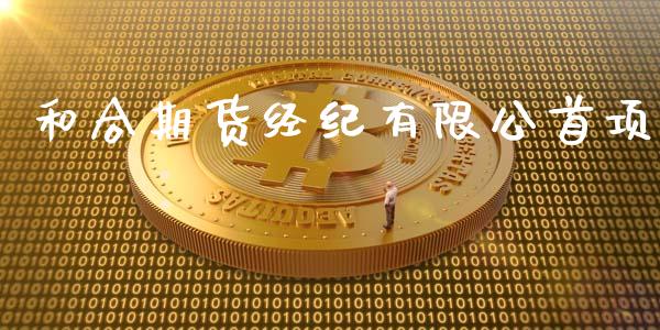 和合期货经纪有限公首项_https://www.yunyouns.com_股指期货_第1张